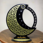 Islamic tabletop Ramadan decoration display