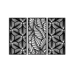 Decorative Garden Screen – Set of 3 Leaf Wall Decor Panels | MDF Wood & Premium Acrylic - Image 3