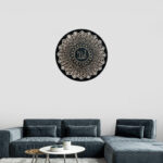 Glowing Asma-ul-Husna 99 Names of Allah LED mirror artwork