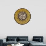 Premium Darood Sharif Arabic calligraphy wall art for Islamic home decoration.