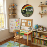 MDF personalized child name sign