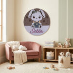 MDF kids name sign board elegant wall decor