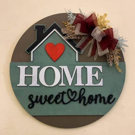 Decorative welcome signboard handmade Pakistani home decor
