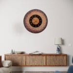 Luxury MDF Acrylic Mirror Wall Décor Clock