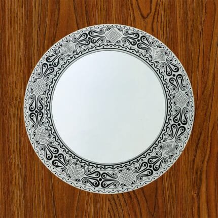 Mandala mirror laser engraved MDF wall décor