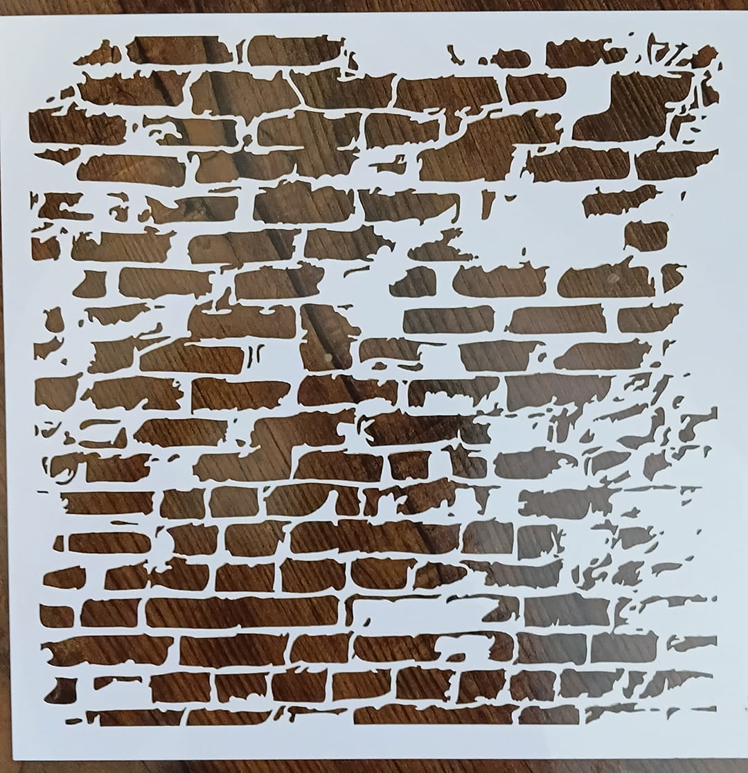 20260728_082457 Tile Pattrens stencil 11x11 inch - Image 1
