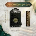 Modern wall mounted Quran holder for prayer room decoration